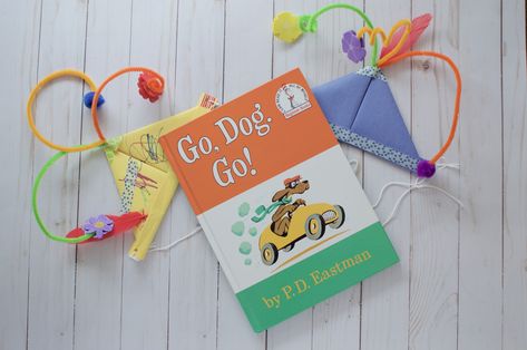 Silly Party Hats – Go, Dog, Go Go Dog Go Craft, Go Dog Go Activities Preschool, Go Dog Go Activities, Go Dog Go Birthday Party, Go Dog Go Party, Pet Study, Dr Seuss Preschool, Go Dog Go, Reading Together