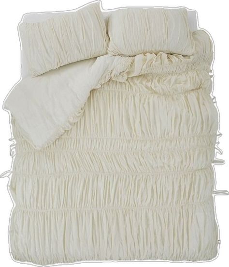 White Ruffle Bedding, Ivory Bedding, Vanilla Girl, Ruffle Bedding, Big Waves, Room Inspiration Bedroom, Dream Bedroom, Bedroom Inspo, My New Room