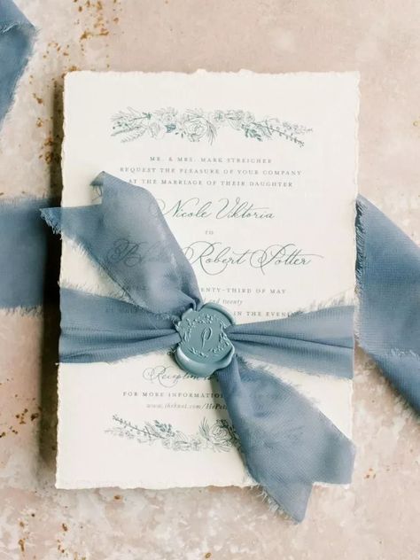 Lola Rossi, Glamorous Wedding Invitations, Wedding Stationary Design, Blue Taper Candles, Wedding Invitation Elegant, Pastel Bouquet, Invitation Elegant, Something Blue Wedding, Stationery Inspiration