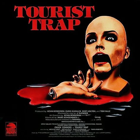 TOURIST TRAP 1979 poster Trapped Movie, Fan Poster, Red Marble, Horror Posters, Movie Covers, Classic Horror Movies, Tourist Trap, Horror Movie Posters, Horror Film