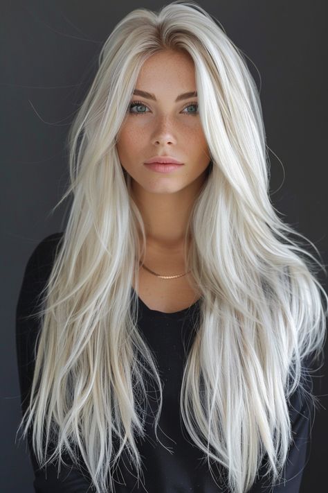 Blonde balayage creates a stunning, sun-kissed effect that seamlessly integrates with your natural hair. Click to see more. Blonde Balayage Ideas, Beige Blonde Balayage, Dark Brown Hair Balayage, Platinum Blonde Balayage, Balayage Ideas, Effortless Look, White Blonde Hair, Dark Blonde Hair, Blonde Hair Inspiration