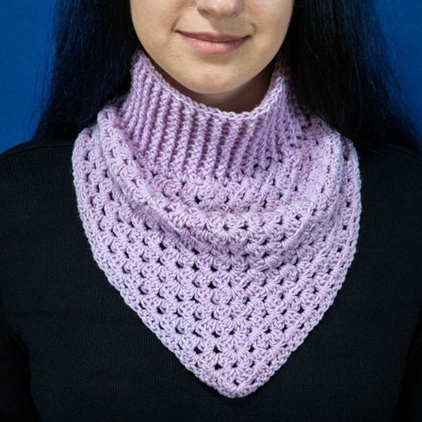 Crochet Dickey, Crochet Dickie, Cape Au Crochet, Hekel Patrone, Triangle Scarf Crochet Pattern, Col Crochet, Crochet Cowls, Beau Crochet, Crochet Lace Collar