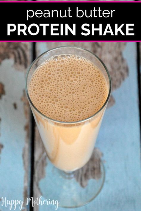 Peanut Butter Banana Protein Shake, Chocolate Peanut Butter Protein Shake, Peanut Butter Protein Smoothie, Peanut Butter Banana Protein, Blend Jet, Healthy Shake, Peanut Butter Protein Shake, Paleo Kids, Banana Protein Shake