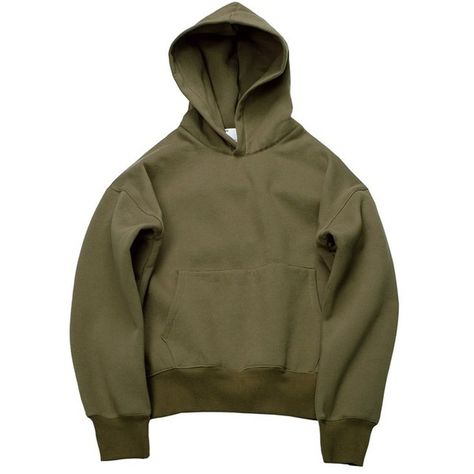 Yeezy Inspired Hoodie (Olive) ShopKrispy ($60) ❤ liked on Polyvore featuring tops, hoodies, sweatshirt hoodies, brown tops, brown hoodies, hooded pullover and hoodie top Neutral Hoodies, Blank Hoodies, Olive Clothing, Hip Hop Hoodies, Jeans Patchwork, Drop Shoulder Hoodie, Plaid Hoodie, Plain Hoodies, Hoodie Streetwear