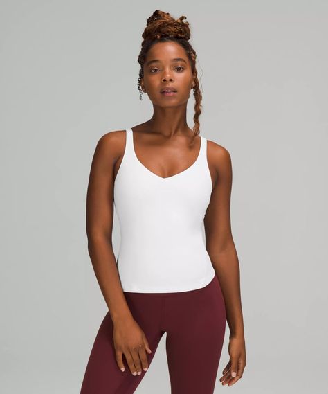 Align Tank, Lululemon Align Tank, Scoop Neck Bodysuit, Feeling Nothing, Lululemon Tank Top, Lululemon Tops, Lululemon Tank, Lululemon Align, Top Light