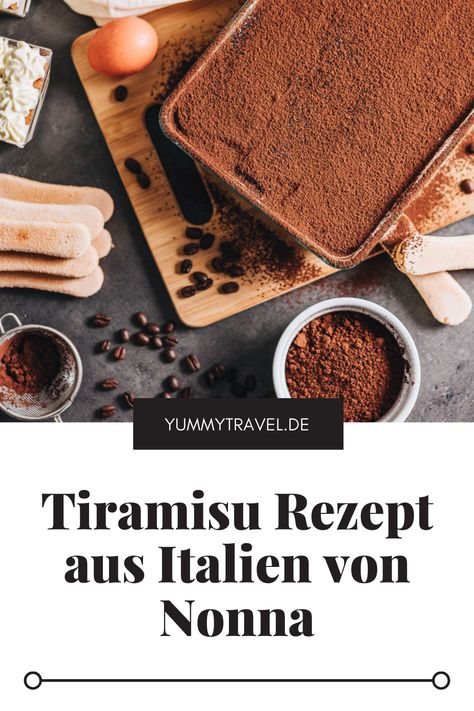 Jeder liegt süßes und cremiges Tiramisu. Dieses Rezept ist aus Italien und von Nonna zubereitet. Durch die Originalzubereitung wird das Tiramisu ganz luftig und schmeckt nach Espresso und Kakao. Mascarpone | Nachtisch | Einfaches Rezept | Schnelles Rezept | italienische Küche | italienisches Essen | Essen Rezepte | Weihnachten | Süßspeise | Dessert | Party Tiramisu Recept, Foodporn Dessert, German Baking, Dessert Smoothie, Tiramisu Recipe, Italian Desserts, Eat Dessert First, Party Desserts, Sweet Cakes