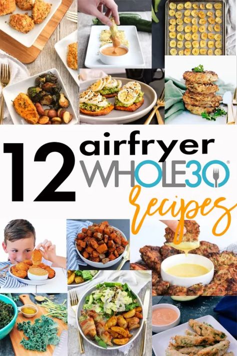 15 Whole30 Airfryer Recipes - WholeFoodFor7 Air Fryer Whole 30, Whole30 Air Fryer, Easy Airfryer, Homemade Kale Chips, Blackened Chicken Recipe, Burger Bites, 2023 Food, Whole 30 Meal Plan, Wedges Recipe