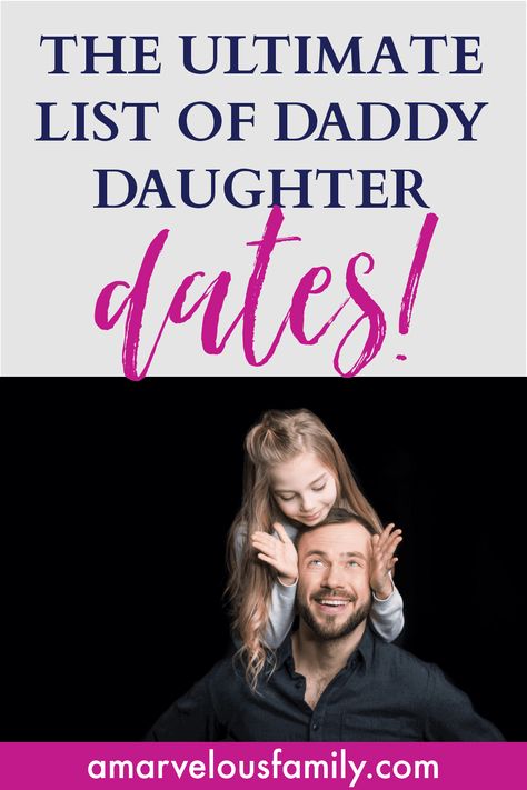 When dad's spend time with their daughters, their relationship blossoms, they have fun, and they create meaningful memories. Use this ultimate list of daddy daughter date ideas to help you get started - A Marvelous Family Home Depot Kids Workshop, Mom Time Management, Mom Time, Daughter Activities, Mom Life Hacks, Parenting Ideas, Daughters Day, Parenting Strategies, Teen Daughters