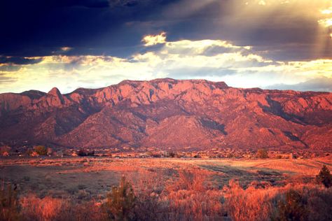 30 Top Sandia Mountains Pictures, Photos, & Images - Getty Images New Mexico Sandia Mountains, Sandia Mountains Tattoo, Sandia Mountains Albuquerque, Mountains Pictures, Landscape References, Sandia Mountains, Desert Chic, Route 66 Road Trip, Summer Vacation Spots