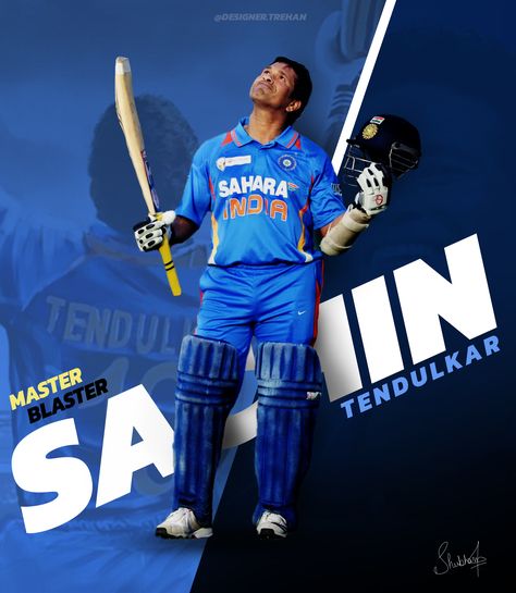 Sachin Tendulkar Poster Design India Cricket Team, Banner Design Inspiration, Sachin Tendulkar, Shiva Wallpaper, Cricket Team, Banner Design, Poster Design, Design Inspiration, Design