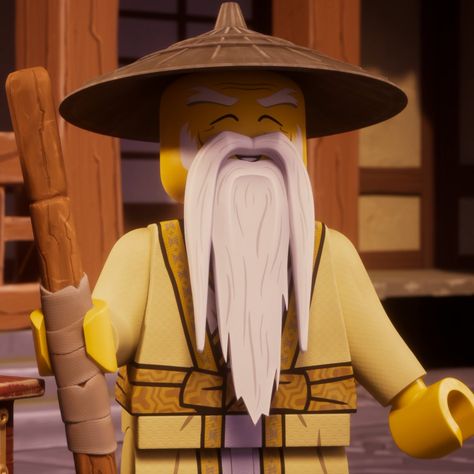 Ninjago: Dragons Rising S2E14 - Inside the Maze | tag(s): wu icon, wu pfp, ninjago icon, ninjago pfp Wu Ninjago, Sensei Wu, Ninjago Pfp, Ninjago Dragons Rising, Dragons Rising, Ninjago Dragon, Dragon Rise, Lego Ninjago, Best Shows Ever