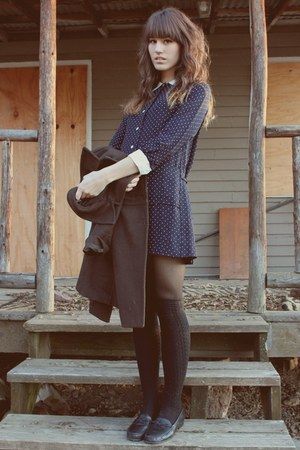 Dress And Stockings, West World, Find Your Personal Style, Bangs Wavy, Madewell Sandals, Vintage Dress 60s, Coats Black, 60's Dress, Vintage Everyday