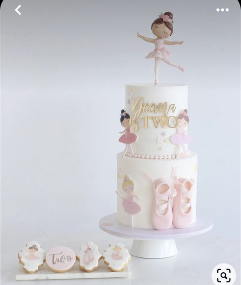 Tutu Cute Birthday Cake, Tutu Cute 2nd Birthday Party Cake, Ballet Cake, Ballerina Birthday Cake, Tea Party Menu, Ballet Cakes, Ballet Birthday Party, Ballet Birthday, Ballet Party