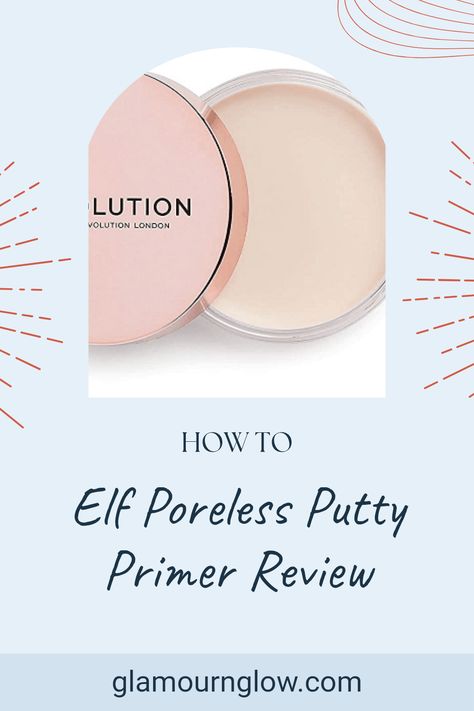 Searching for the ultimate primer that makes a real difference for your foundation? Look no further! Join me as I share my honest thoughts on the Elf Poreless Putty Primer. With its smooth finish and pore-filling magic, it might just be the game-changer your makeup routine needs! I'll also compare it to other favorites like the Makeup Revolution Conceal & Fix. Is this the dreamy primer you've been waiting for? Read on for all the juicy details on this beauty must-have! Elf Poreless Putty Primer, Poreless Putty Primer, Putty Primer, Contour Kit, Beauty Must Haves, Glowing Complexion, Makeup Primer, Face Primer, Cc Cream