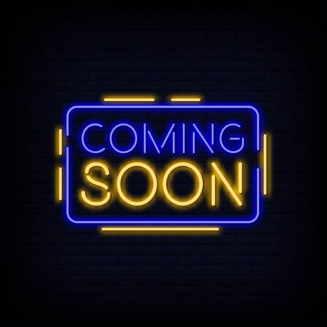 Coming Soon Design Instagram, Coming Soon Design Instagram Feeds, Coming Soon Instagram Story, Coming Soon Instagram, Poster Sale, Wedding Neon Sign, Neon Glow, Background Banner, Vector Background