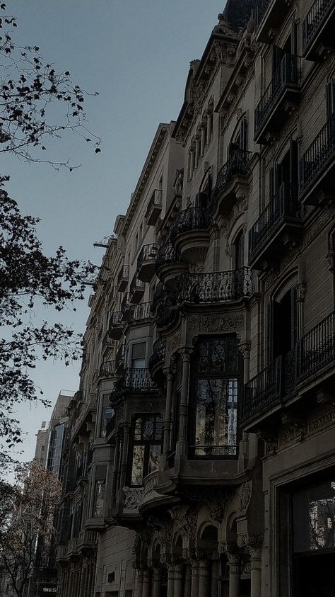 Dark Europe Aesthetic, Dark European Aesthetic, Europe Dark Aesthetic, Aesthetic Buildings Vintage, Spain Wallpaper Aesthetic, Travel Dark Aesthetic, Old Buildings Aesthetic, Old Building Aesthetic, Austrian Architecture