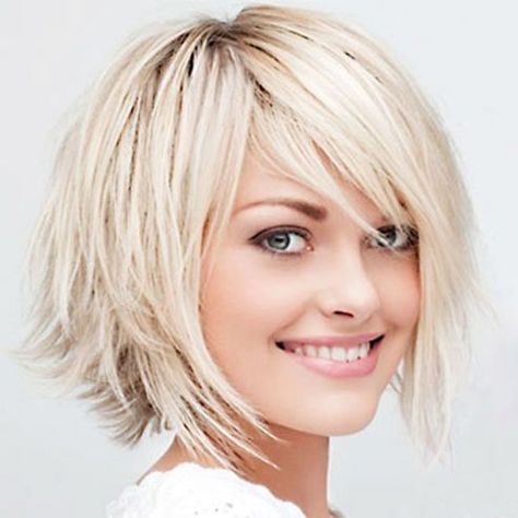 cute choppy bob haircut