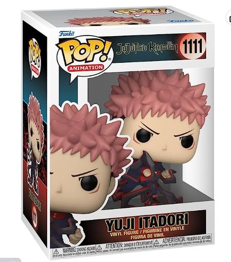 jujistu kaisen funko pop Jujutsu Kaisen Yuji Itadori, Jujutsu Kaisen Yuji, Tokyo Ghoul Cosplay, Anime Toon, Yuji Itadori, Mini Figurine, Pop Figures, San Diego Comic Con, Funko Pop Vinyl