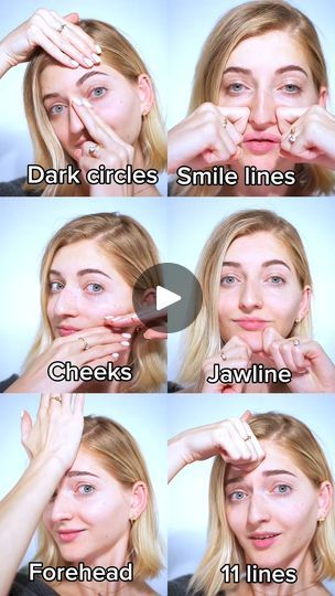 6 exercises for your face #facefitness #facefitnesschallenge #faceyogaexercises #selfmassagetips #facemassage #facialmassage #sefcareroutine #naturalb #9862 | 6 exercises for your face #facefitness #facefitnesschallenge #faceyogaexercises #selfmassagetips #facemassage #facialmassage #sefcareroutine #naturalb #9862 | By Pitfire | Exercises that you should
follow for your face. For dark circles, smile lines, 11 lines,
forehead, jawline, cheeks. Share it with your friend. Face Fitness, Face Yoga Exercises, Smile Lines, Face Exercises, Face Massage, Facial Massage, Gua Sha, Wellness Fitness, Workout Challenge