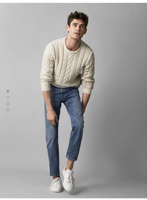 Vintage Jeans Men, Fashion Outfits Men, Minimalist Fashion Men, Fashion Outfit Ideas, Pants Outfit Men, Minimalist Men, Mens Trendy Outfits, Winter Outfits Men, Mens Fashion Casual Outfits