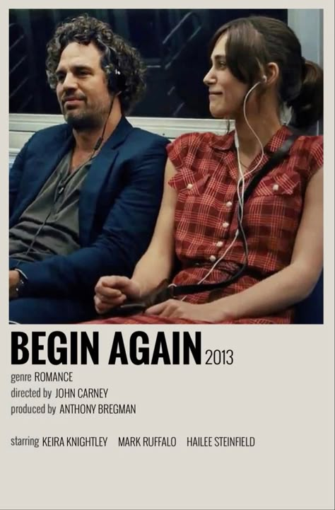 Begin Again Movie, Polaroid Movie Poster, Movies To Watch Teenagers, Iconic Movie Posters, New Movies To Watch, Film Posters Minimalist, Film Roll, Great Movies To Watch, Film Posters Vintage