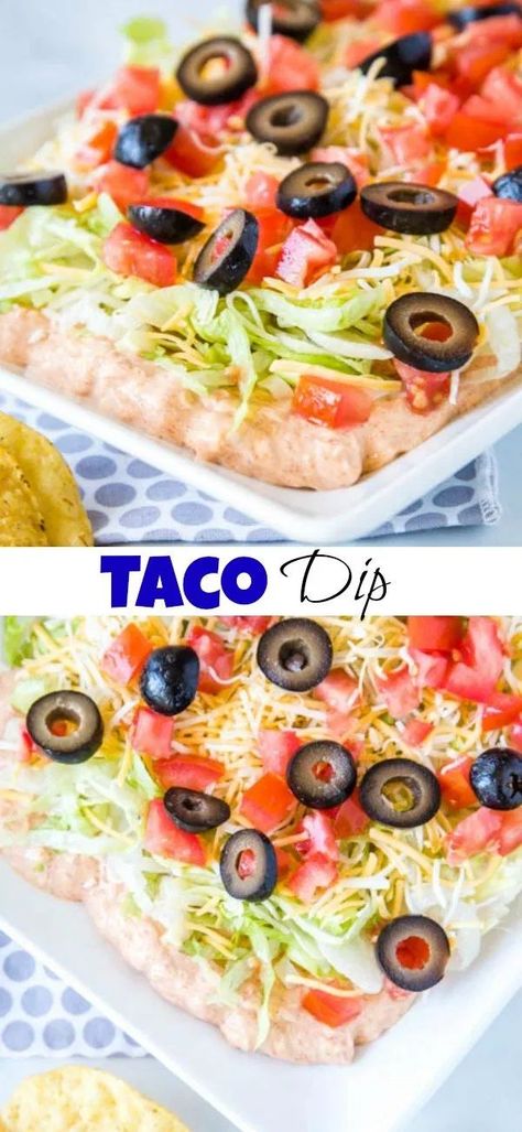 Cold Taco Dip, Taco Dip With Meat, Best Taco Dip Recipe, Easy Taco Dip, Spicy Taco Seasoning, Taco Dip Easy, Chip Dips, Cooking With Friends, Last Minute Appetizer