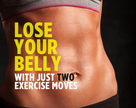 Lose Your Belly with Just Two Exercise Moves Exercise Moves, Lose Your Belly, Abs Diet, Womens Health Magazine, Workout Moves, Kettlebell Workout, Body Fitness, Health Magazine, Training Tips