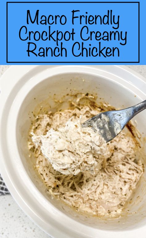 Creamy Ranch Chicken Crockpot, Something Easy To Cook, Creamy Ranch Chicken Recipe, Crockpot Broccoli, Top Cook, Wraps Chicken, Ranch Chicken Crockpot, Creamy Ranch Chicken, Macro Meal Plan