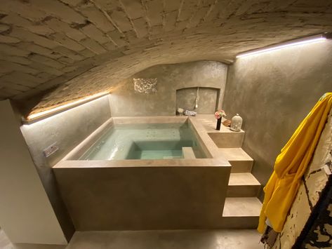 Basement Spa, Spa Suite, Home Spa Room, Spa Room Decor, Mini Spa, Spa Room, Spa Tub, Bathroom Spa, Beach Landscape