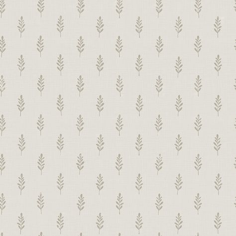 Neutral Leaf Wallpaper, Wallpaper In Small Powder Room, Neutral Wallpaper Nursery, Small Scale Wallpaper, Wallpapered Fireplace, Neutral Tone Wallpaper, Nursery Wallpaper Neutral, Laundry Room With Wallpaper, Wallpaper In Laundry Room