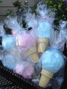 Two Sweet Party, Scoop Gender Reveal, Two Sweet Birthday Party, Ice Cream Birthday Party Theme, Ice Cream Party Favors, Cotton Candy Cone, Cotton Candy Party, Sweet Birthday Party, Two Sweet Birthday