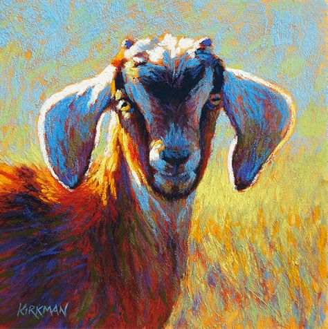 Goat Paintings, Animal Paintings Acrylic, Paintings Acrylic, Pastel Paintings, Credit Card Art, Oil Pastel Art, Progress Pictures, Abstract Nature, Pastel Art