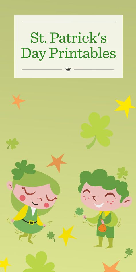 Keep the little ones entertained this St. Patrick's Day with these FREE St. Patrick's Day printables! St Patrick's Day Printables, Games And Activities, St Patrick’s Day, Holiday Treats, 3rd Grade, St Patrick, St Patricks Day, Middle School, Free Printable