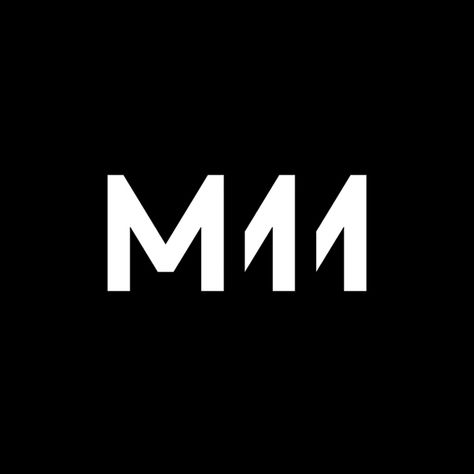 M11 by Inhouse, 2016. #branding #logo #design M M Logo Design, Mmm Logo, Mm Logo Design, M Logos, Mm Logo, Logo Archive, Typographic Logo Design, The Letter M, Learning Logo