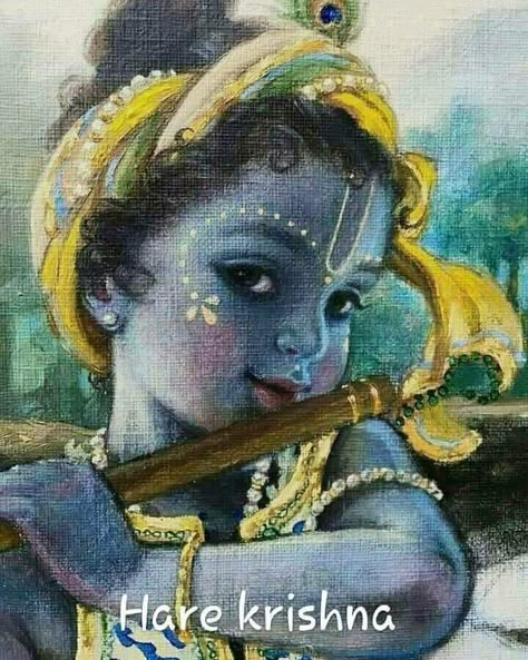 Instagram post by Fernando • Feb 5, 2019 at 5:36pm UTC Krishna Book, Little Krishna, Baby Krishna, Radha Painting, Vedic Art, Krishna Ji, Krishna Radha Painting, Sri Krishna, Radha Krishna Art