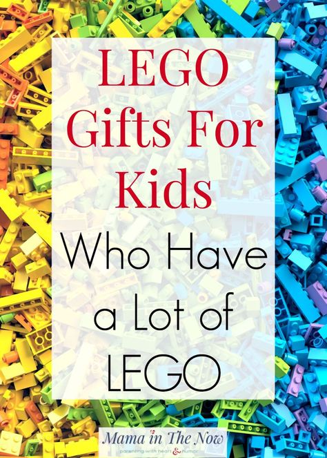 LEGO gifts for kids who have a lot of LEGO. A mother of four LEGO-loving boys gives her best shopping ideas and gift inspiration when LEGO is on the wish list. #LEGO #LEGOGifts #GiftsforBoys #LEGOGiftsforBoys #GiftsforGirls #GiftsforKids #LEGOIdeas #GiftGuide #GiftIdeas #MamaintheNow via @MamaintheNow Creative Birthday Ideas, Mother Of Four, Masters Gift, Lego Gifts, Lego Club, Lego Christmas, Lego Activities, Birthday Ideas For Her, Lego Room