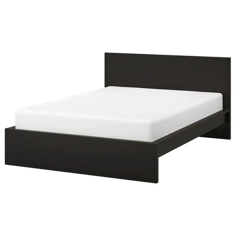 Bed Frame High, Malm Bed Frame, High Bed Frame, Ikea Malm Bed, Cama Ikea, Letto King Size, Malm Bed, Head Boards, Tall Bed