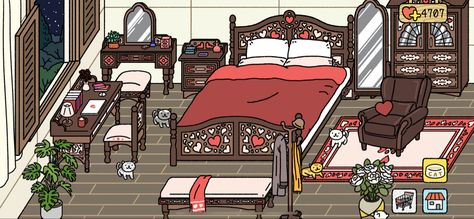 Adorable Home Game Bedroom Ideas, Game Bedroom Ideas, Adorable Home Game, Adorable Home Game Design Ideas, Valentine Bedroom, Lovers Bedroom, Valentines Bedroom, Adorable Home, Valentines Games