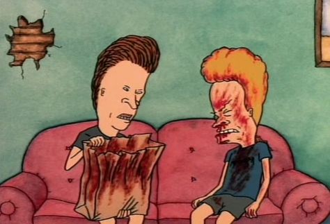 Beavis And Butthead Quotes, Paige Core, Beavis Y Butthead, Mike Judge, Brother Brother, Beavis And Butthead, Graffiti Piece, Paint Brush Art, Riot Grrrl