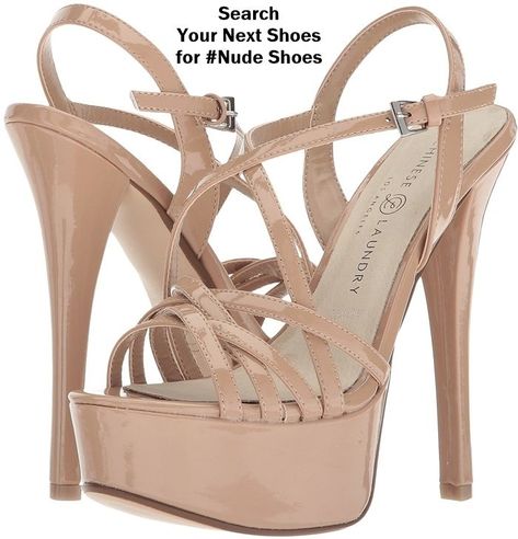 Nude shoes are perfect for just about any outfit. Find women's nude high heels, pumps, and dress sandals to complete your look! Pageant Heels, Gold High Heel Sandals, Pageant Shoes, Bohemian Sandals, Nude High Heels, Open Toe Slippers, Strappy High Heels, Nude Shoes, Evening Sandals