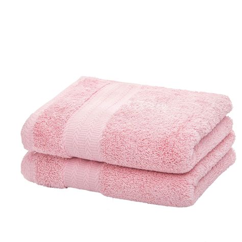 Pink Hand Towels, Bathroom Pink, Pink Bath Towels, Hand Towels For Bathroom, Pink Beach Towel, Towels For Bathroom, Pink Towels, Hand Towels Bathroom, Apartment Essentials