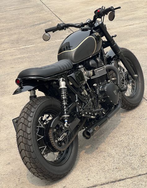 Hunter 350, Cb 750 Cafe Racer, Triumph Speed Twin, Triumph T120, Triumph Motorbikes, Triumph Cafe Racer, Motorbike Art, Cb 300, Stylish Bike