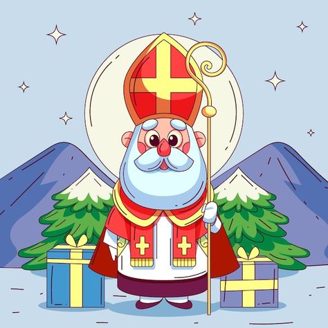 Saint Nicolas Image, Sinter Klaas, St Nicholas Day, St Nicolas, Saint Nicolas, Saint Nicholas, St Nicholas, Psd Icon, Google Lens