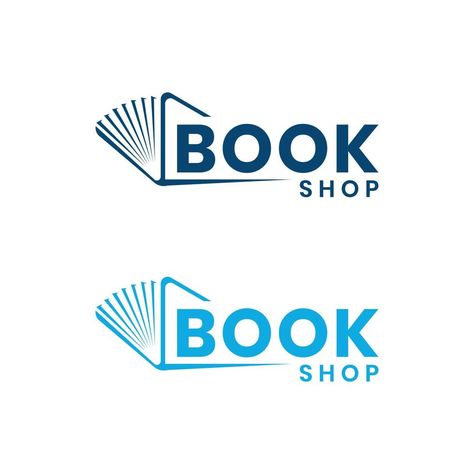 Book Shop logo designs, Book Store logo concept free Vector Publishing Company Logo, Bookshop Logo, Book Store Logo, Bookstore Logo, Book Publishing Logo, Creative Post, Logo Book, Clinic Logo, Dr Book