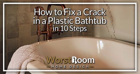 Diy Bathtub Makeover, Bathtub Makeover, Bathtub Repair, Plastic Bathtub, Shower Repair, Diy Bathtub, Acrylic Bathtub, Fix It, Repair