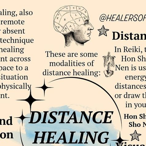 Healers of the Light on Instagram: "Distance healing, also known as remote healing or absent healing, is a technique in which healing energy is sent across time and space to a person or situation that is not physically present. This concept is rooted in the understanding that energy is not confined by physical boundaries and can be transmitted to anyone, anywhere.

Some distance healing techniques (not all, there are many more) just to have a basic notion of energy healing are:

- Distance reiki 
- Crystals 
- Prayer and meditation 
- Visualization techniques
- Sound
- Written intentions

Distance healing is a powerful practice that transcends physical boundaries, allowing you to send healing energy to anyone, anywhere. Whether through Reiki, prayer, visualization, crystals, sound, or writ Remote Healing, Meditation Visualization, Reiki Prayer, Physical Boundaries, Emotion Code, Distance Reiki, Distance Healing, Visualization Techniques, Body Code