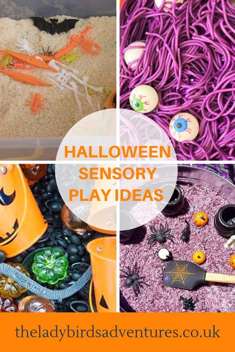 Halloween is a great time to create seasonal sensory play activities for your children. Kids will love these Halloween sensory play ideas. #kidsactivities #toddleractivities #halloween Halloween Sensory Activities, Halloween Sensory Play, Halloween Slime Recipe, Halloween Stations, Play Ideas For Toddlers, Sensory Play Activities, Sensory Play Ideas, Halloween Slime, Sensory Games