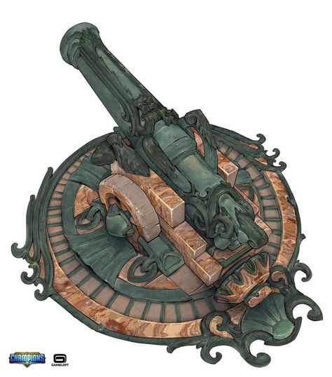 Airship Concept Art, Fantasy Airship, Ship Cannon, Steampunk Ship, Airship Art, Air Ship, Steampunk Airship, Navi A Vela, Props Concept