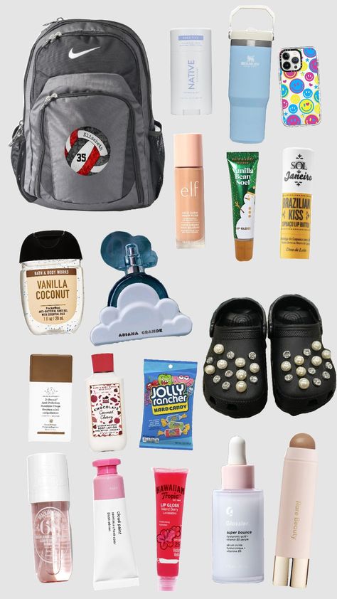 what to keep in your volleyball bag What To Keep In Volleyball Bag, What To Put In Your Volleyball Bag, Volleyball Bags, Volleyball Bag Essentials List, Volleyball Equipment, Volleyball Bag, Volleyball Tournaments, Play Volleyball, Volleyball Tips