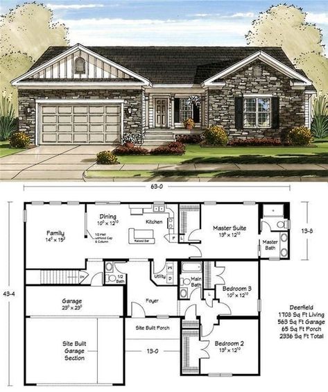 Modular Home Manufacturers, American House Plans, House Plans 3 Bedroom, Southern States, American House, Sims House Plans, Sims House Design, Craftsman Style House Plans, Interior Pictures